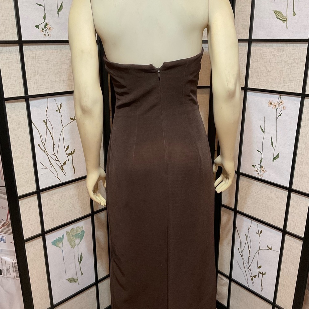 SCOTT McClintock Long Halter Top Dress Size 10 - Picture 6 of 16